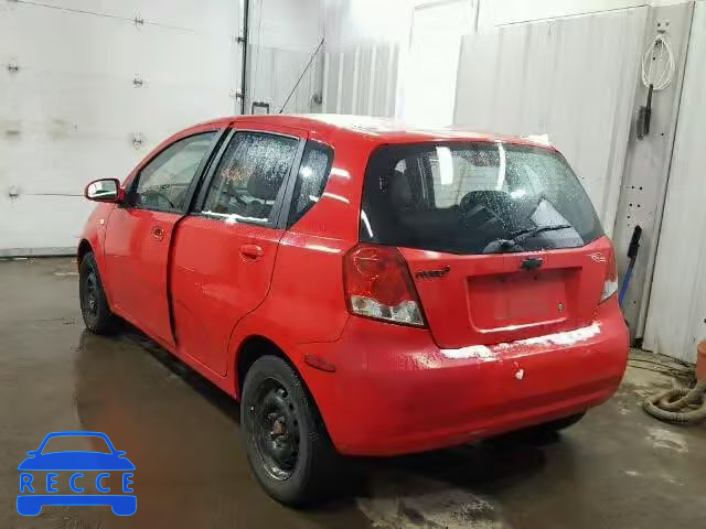 2007 CHEVROLET AVEO/LS KL1TD66617B727573 зображення 2