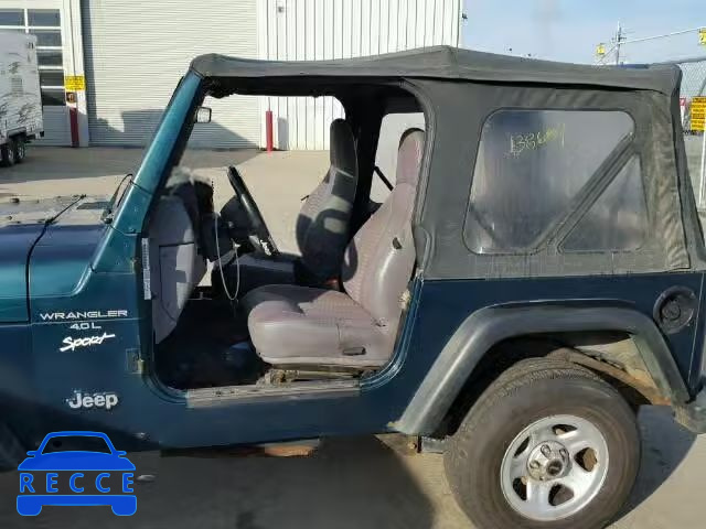 1998 JEEP WRANGLER S 1J4FY19S5WP779922 зображення 8