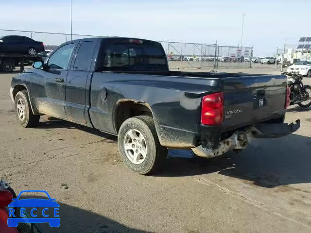 2005 DODGE DAKOTA SLT 1D7HE42K75S160453 image 2