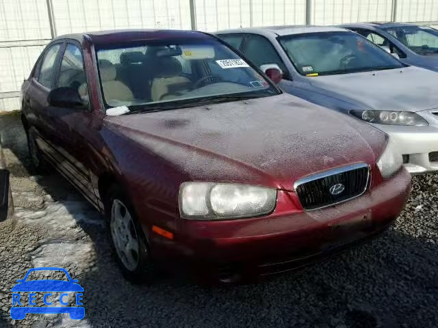 2002 HYUNDAI ELANTRA GL KMHDN45D12U260713 Bild 0