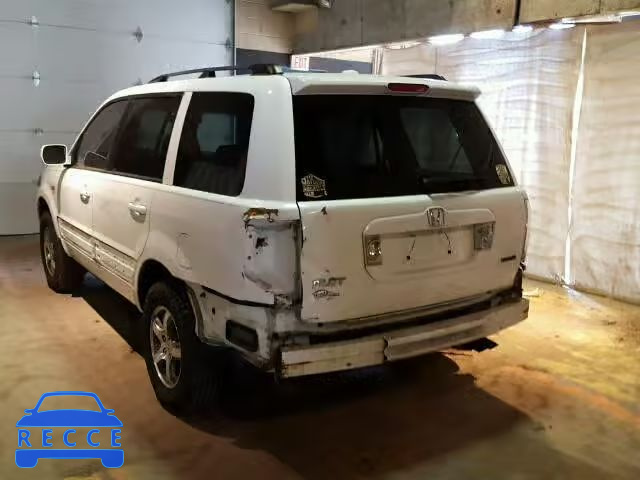 2008 HONDA PILOT EXL 5FNYF18648B007529 image 2