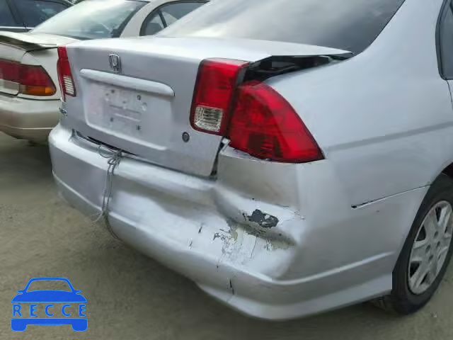 2005 HONDA CIVIC DX V 2HGES16365H604504 зображення 8