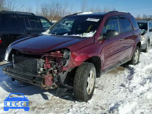 2008 CHEVROLET EQUINOX LS 2CNDL23F586310308 image 1