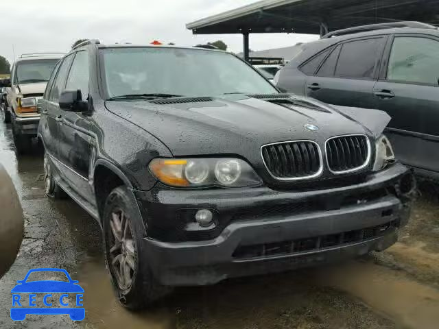 2006 BMW X5 3.0I 5UXFA13546LY46528 зображення 0