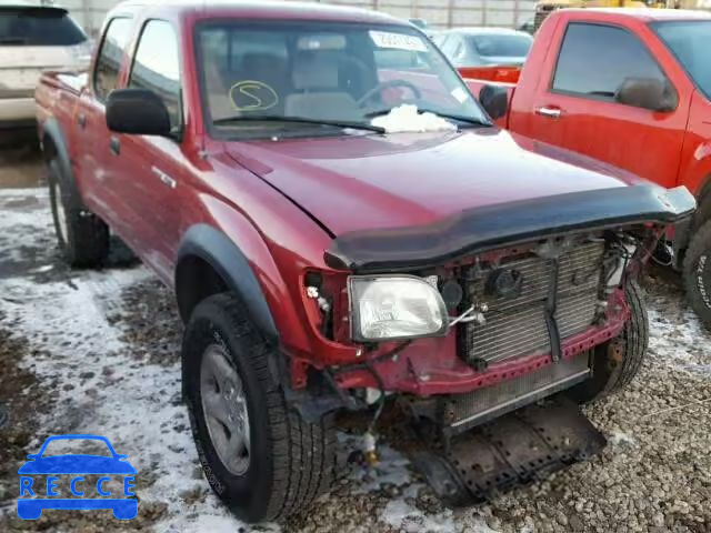 2001 TOYOTA TACOMA DOU 5TEHN72N11Z839520 image 0