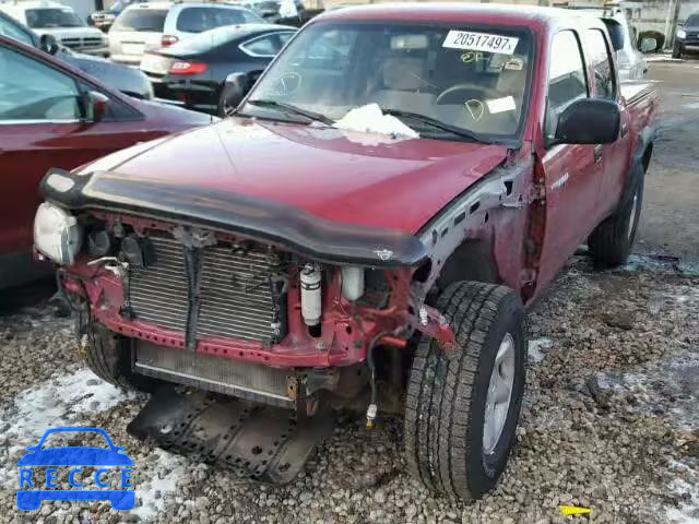 2001 TOYOTA TACOMA DOU 5TEHN72N11Z839520 image 1