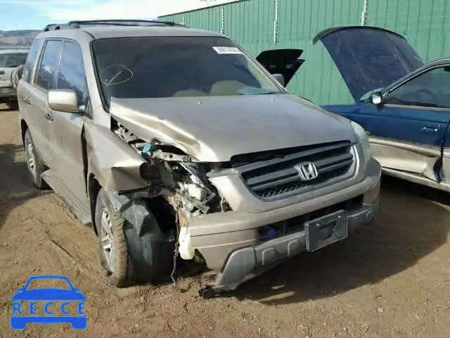 2004 HONDA PILOT EXL 2HKYF18684H610933 image 0