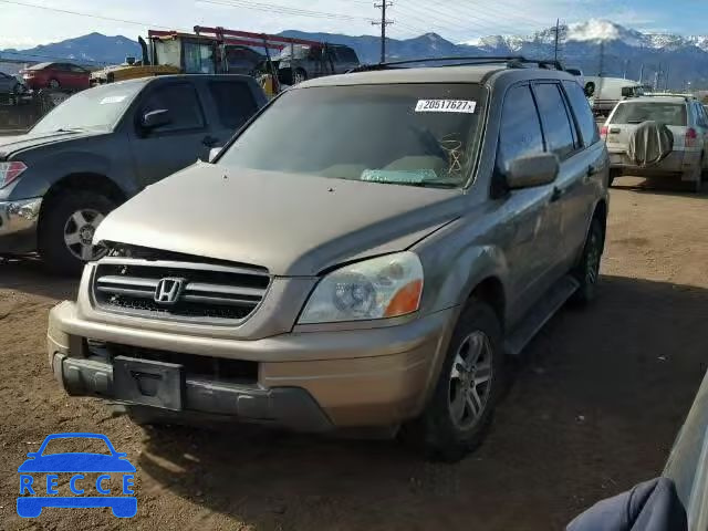 2004 HONDA PILOT EXL 2HKYF18684H610933 image 1