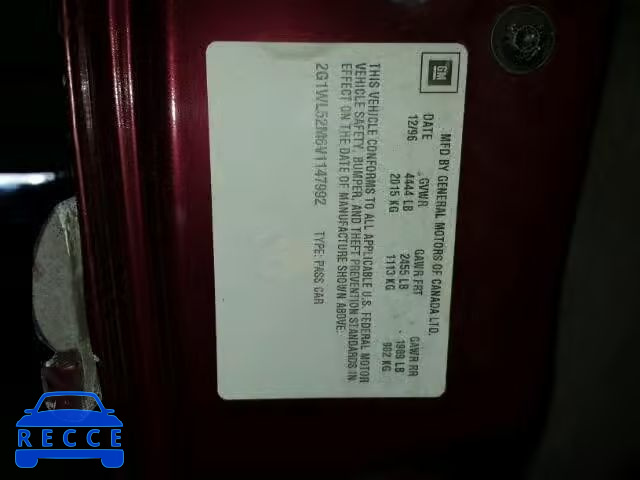 1997 CHEVROLET LUMINA/LS 2G1WL52M6V1147992 image 9