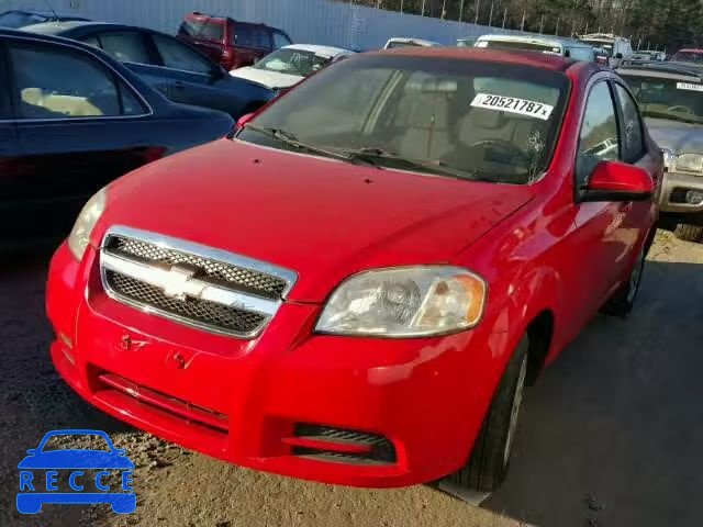 2010 CHEVROLET AVEO LS/LT KL1TD5DE6AB111072 image 1