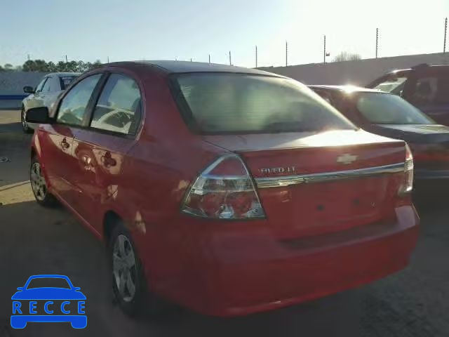 2010 CHEVROLET AVEO LS/LT KL1TD5DE6AB111072 Bild 2