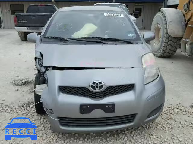 2010 TOYOTA YARIS JTDKT4K3XA5279606 image 8