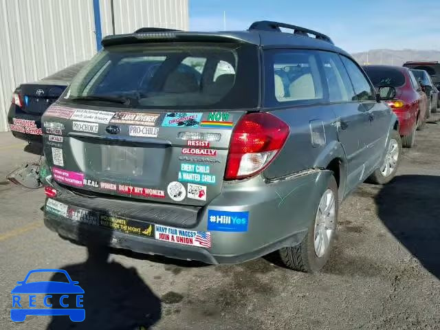 2009 SUBARU OUTBACK 4S4BP60C297341479 зображення 3