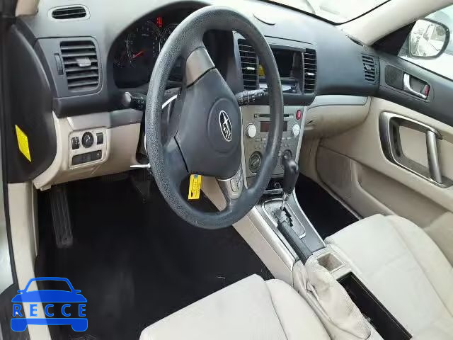 2009 SUBARU OUTBACK 4S4BP60C297341479 зображення 8