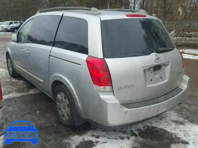 2005 NISSAN QUEST S/SE 5N1BV28U85N135228 image 2
