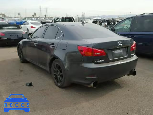 2008 LEXUS IS 250 JTHBK262582071300 image 2