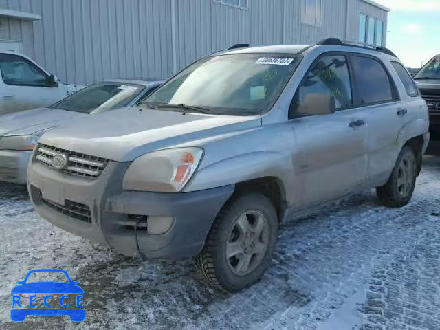 2007 KIA SPORTAGE E KNDJE723277414582 Bild 1