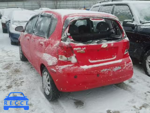 2006 CHEVROLET AVEO/LS KL1TD66696B672935 зображення 2