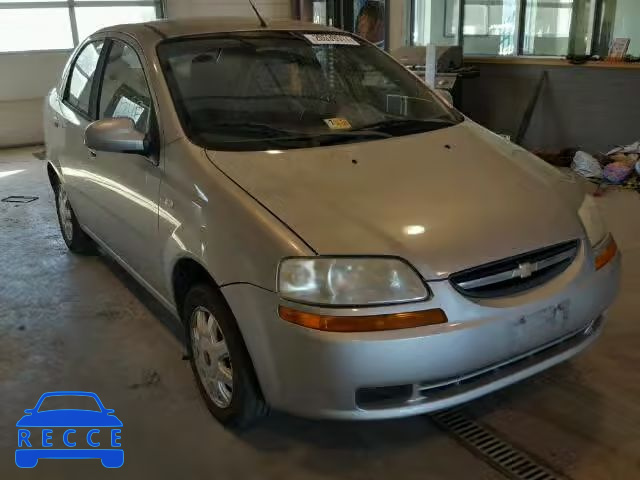 2005 CHEVROLET AVEO/LS KL1TD52625B453572 image 0