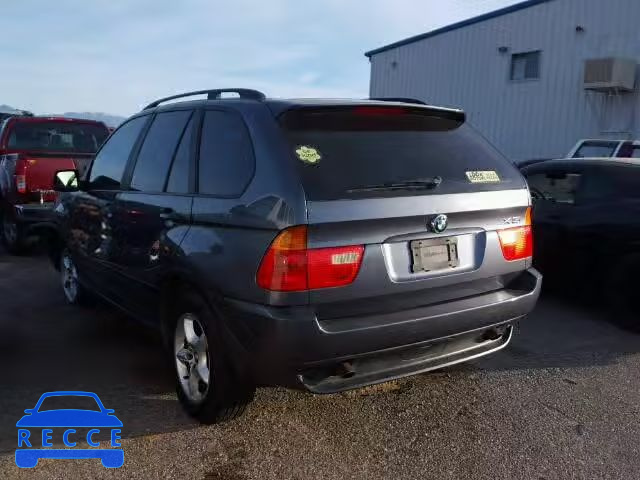 2003 BMW X5 3.0I 5UXFA53533LV89638 зображення 2