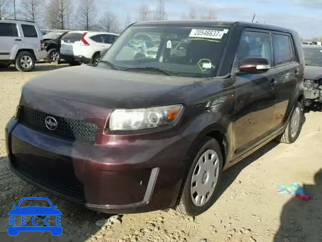 2008 TOYOTA SCION XB JTLKE50E281017198 image 1