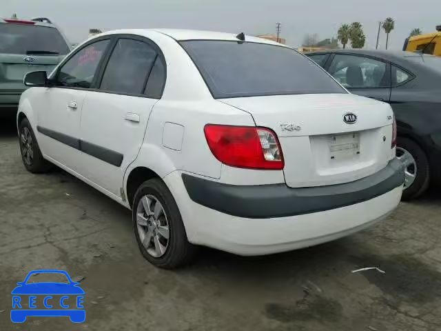 2006 KIA RIO KNADE123966070485 image 2