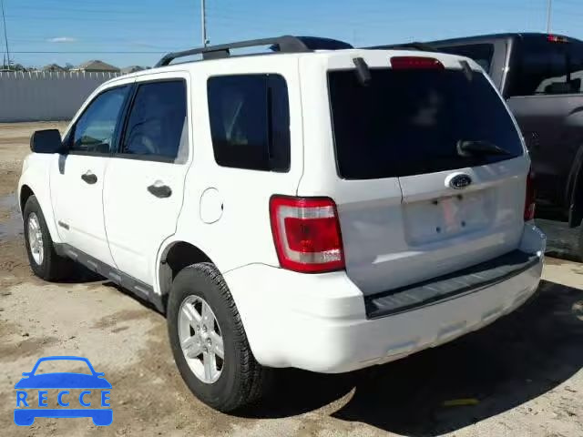 2008 FORD ESCAPE HEV 1FMCU59H18KA60548 зображення 2