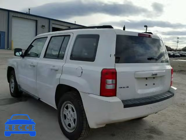 2010 JEEP PATRIOT SP 1J4NF2GB5AD570295 зображення 2