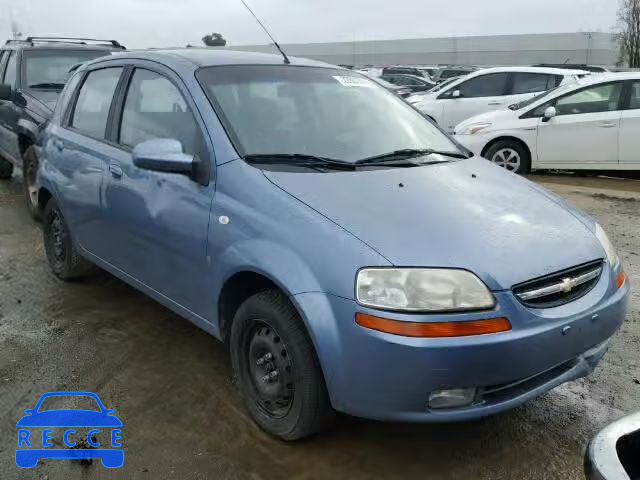 2007 CHEVROLET AVEO/LS KL1TD666X7B745845 зображення 0