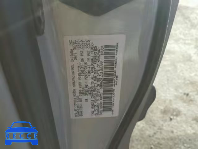 2001 TOYOTA TUNDRA ACC 5TBRN34101S196882 image 9