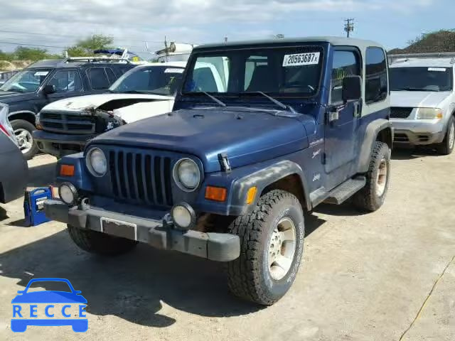 2002 JEEP WRANGLER S 1J4FA49S92P710537 image 1