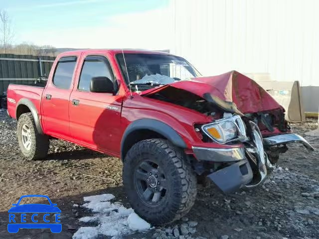 2001 TOYOTA TACOMA DOU 5TEHN72N31Z856402 image 0