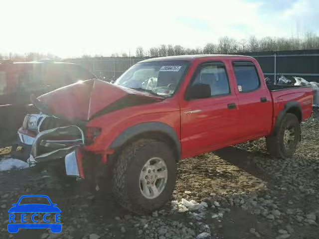 2001 TOYOTA TACOMA DOU 5TEHN72N31Z856402 image 1