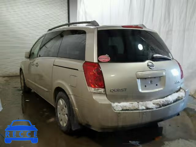 2006 NISSAN QUEST S/SE 5N1BV28U56N117500 image 2