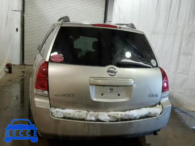 2006 NISSAN QUEST S/SE 5N1BV28U56N117500 image 8