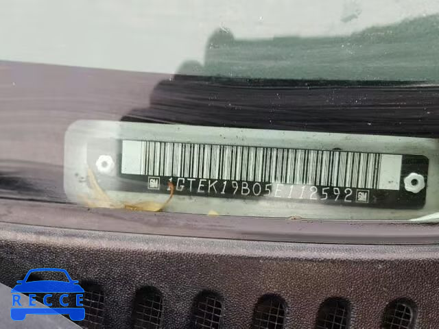 2005 GMC SIERRA K15 1GTEK19B05E112592 image 9