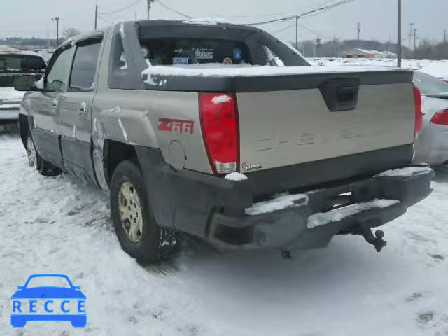 2003 CHEVROLET AVALANCHE 3GNEC13T83G141852 зображення 2