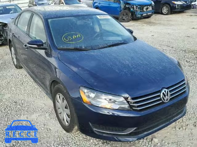 2013 VOLKSWAGEN PASSAT S 1VWAP7A38DC036196 image 0