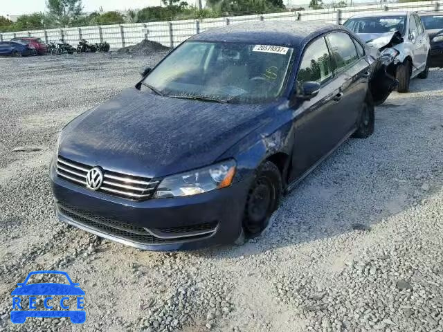 2013 VOLKSWAGEN PASSAT S 1VWAP7A38DC036196 image 1