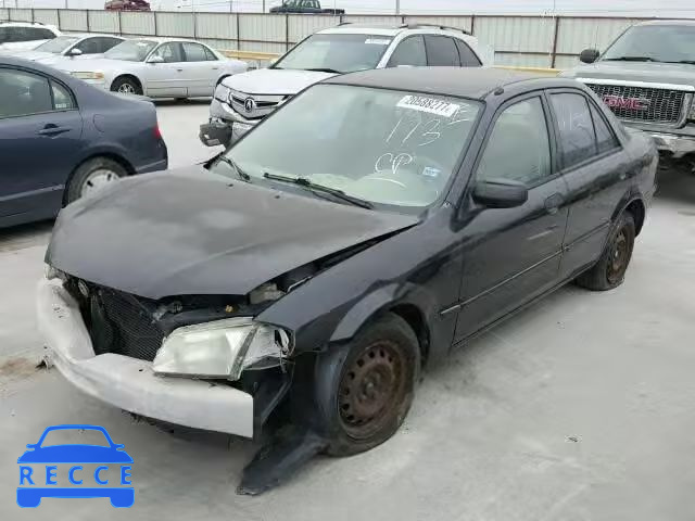 2000 MAZDA PROTEGE DX JM1BJ2224Y0239837 зображення 1