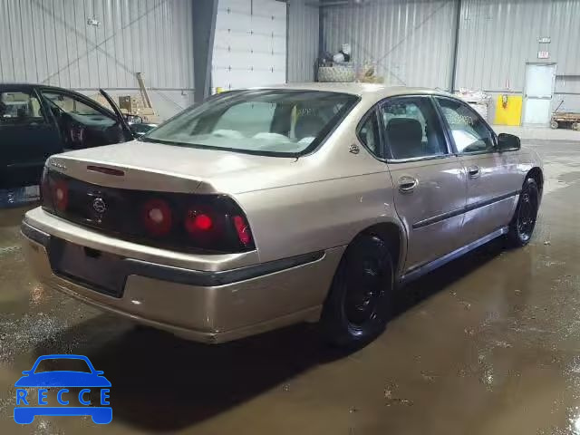 2004 CHEVROLET IMPALA 2G1WF52E349289331 image 3