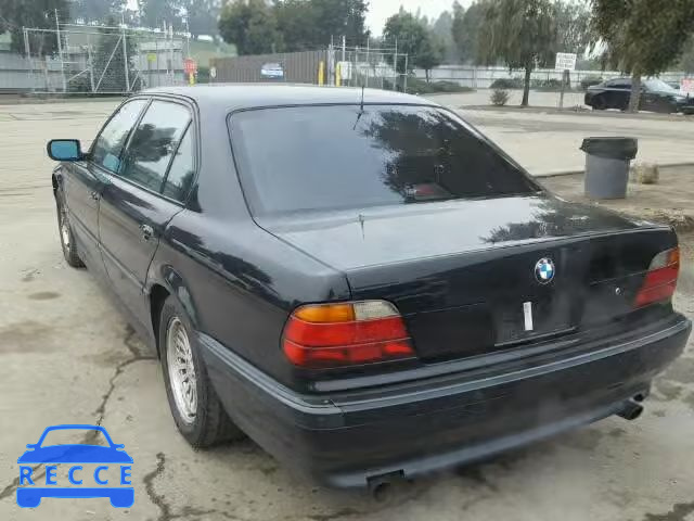 1997 BMW 750IL WBAGK2328VDH67967 зображення 2