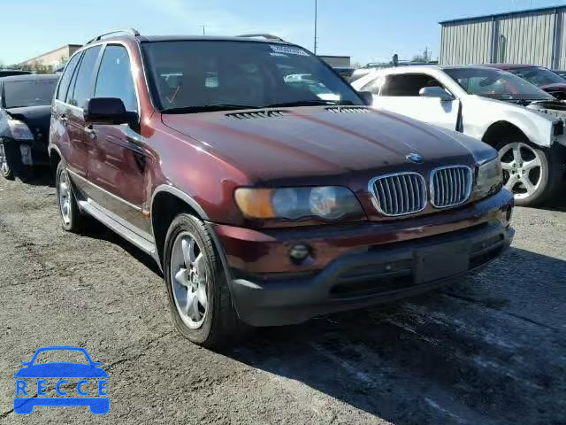 2001 BMW X5 4.4I WBAFB33531LH23886 зображення 0