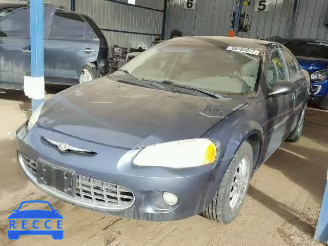 2002 CHRYSLER SEBRING LX 1C3EL56R62N125594 зображення 1