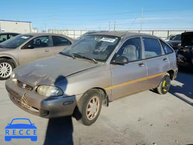 1997 FORD ASPIRE KNJLT06H5V6218244 image 1