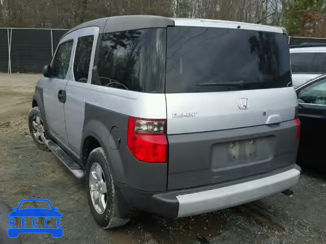 2004 HONDA ELEMENT EX 5J6YH28684L033973 зображення 2