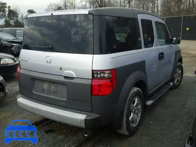 2004 HONDA ELEMENT EX 5J6YH28684L033973 зображення 3