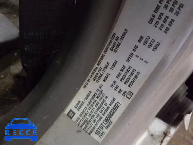 2006 GMC CANYON 1GTDT136568326921 image 9