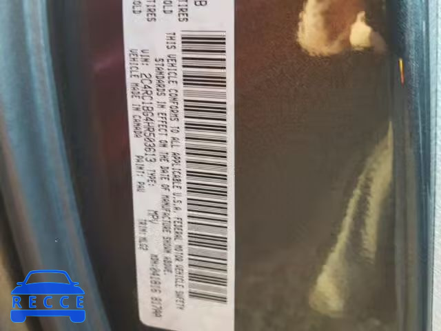 2017 CHRYSLER PACIFICA T 2C4RC1BG4HR503613 image 9