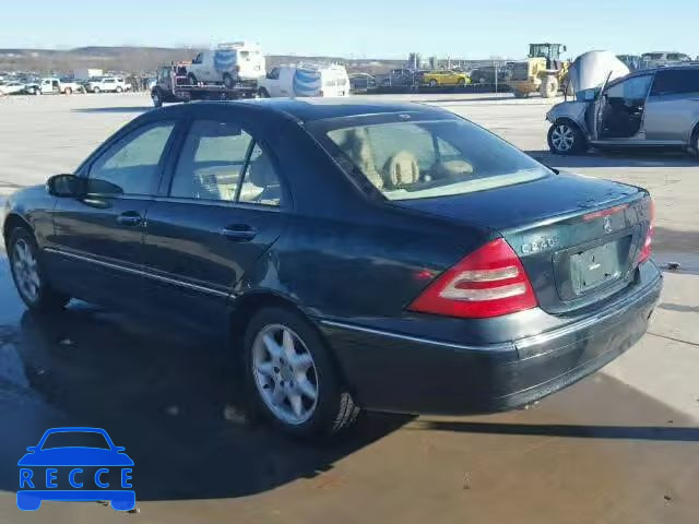 2003 MERCEDES-BENZ C240 WDBRF61JX3F308681 image 2